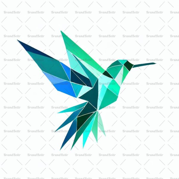 Geometrischer Kolibri